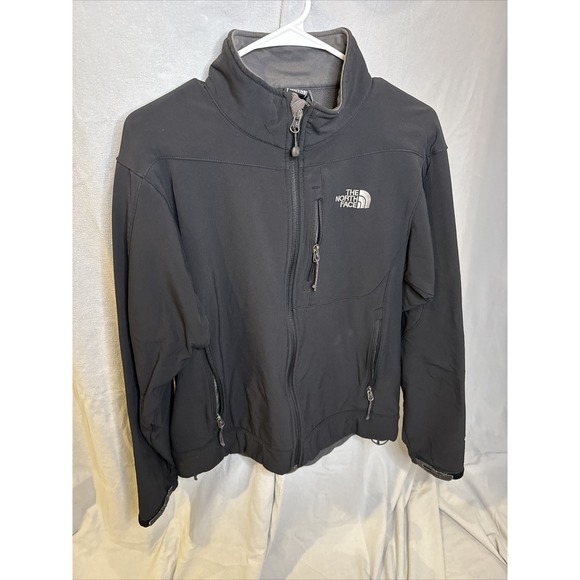 The North Face Jacket Black Apex Bionic Soft Shell Hike Outdoor Mens Size S - Picture 1 of 11